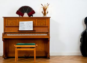 Piano, bandoneon and chello